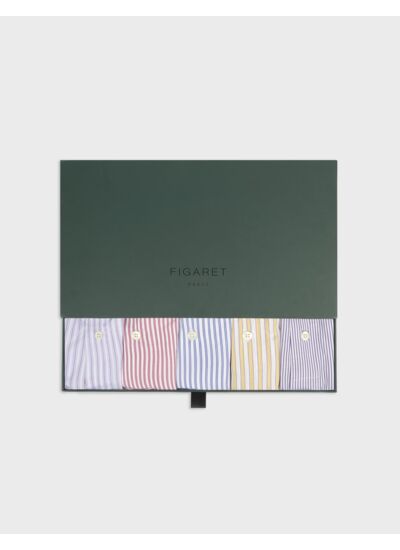 Semainier de 5 caleçons en coton - Coloris aléatoire