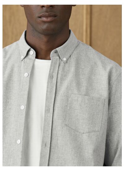 Chemise en flanelle Tribeca Mixed Grey