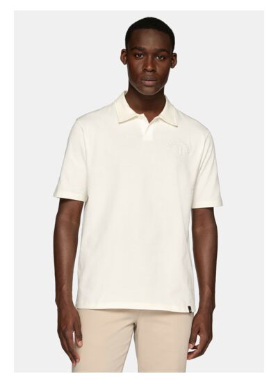 Polo En Mélange De Jersey Et Coton Bio