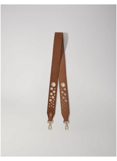 Bandoulière en suède à studs
