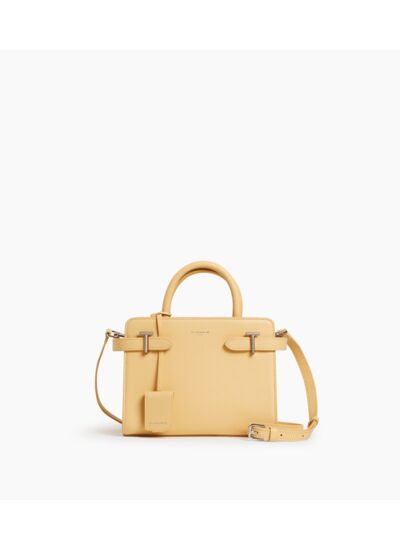 Petit sac à main Emilie en cuir grainé