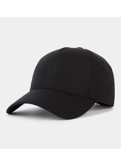 Casquette En Flanelle Noire