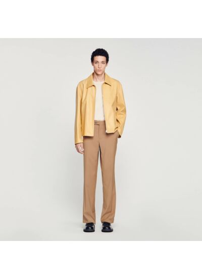 Blouson en cuir