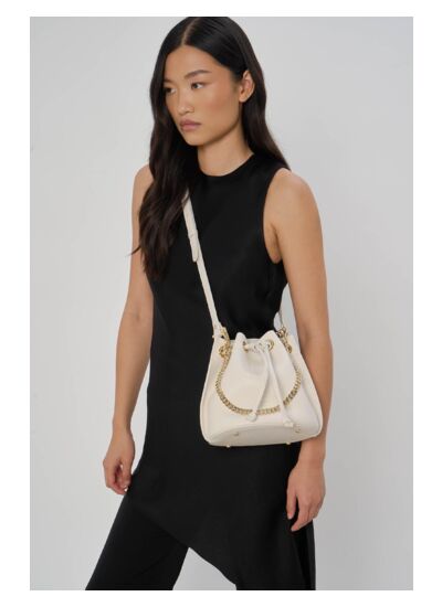 Sac bourse A lacets coulissants S Alba Double