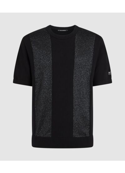 LUREX DETAIL KNIT TOP