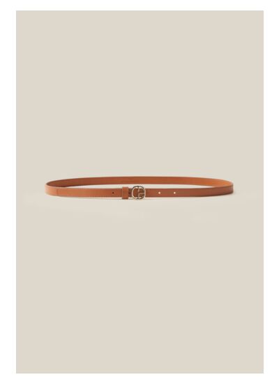 Ceinture cuir boucle CP