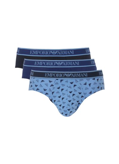 Lot de 3 tricots pour homme br-mar/st azzur/inchios