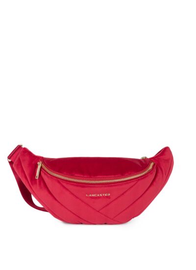 Sac banane Zippé Velvet Matelassé