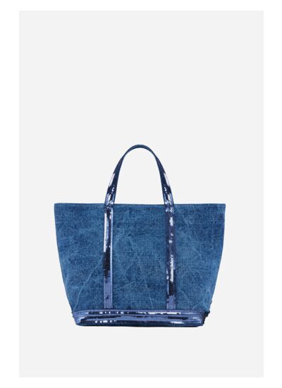 Cabas M en Lin Porté Main