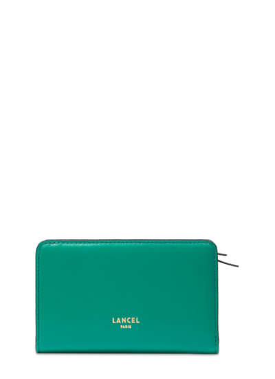 Origami de lancel - portefeuille rectangulaire zippé - mco palmier