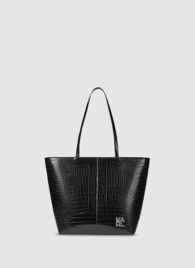 Karl Lagerfeld K/kore croco tote