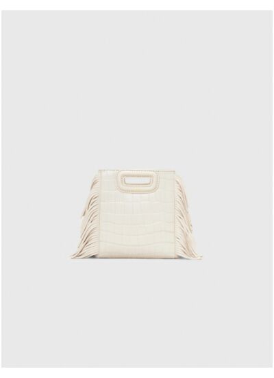 Sac M Mini en cuir effet croco