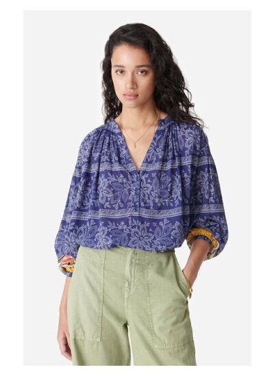 Blouse Nipoa En Viscose et Coton