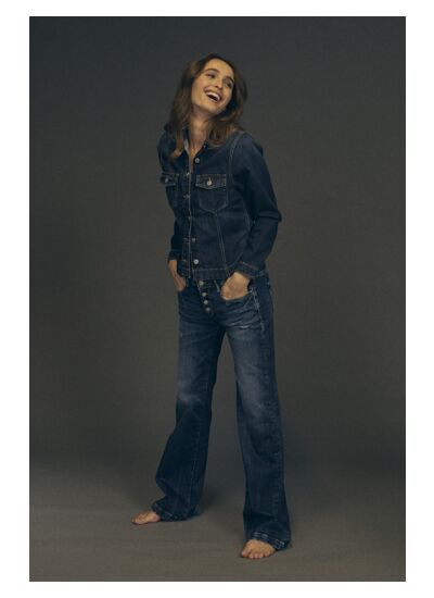 Jeans bootcut , longueur 34