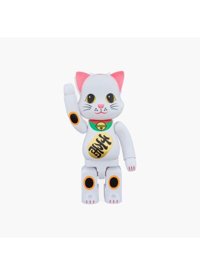 Bearbrick Maneki Neko Poko-chan 400% Noir