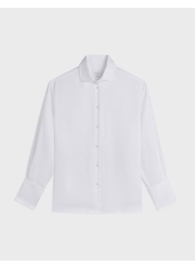 Chemise oversize Léa blanche