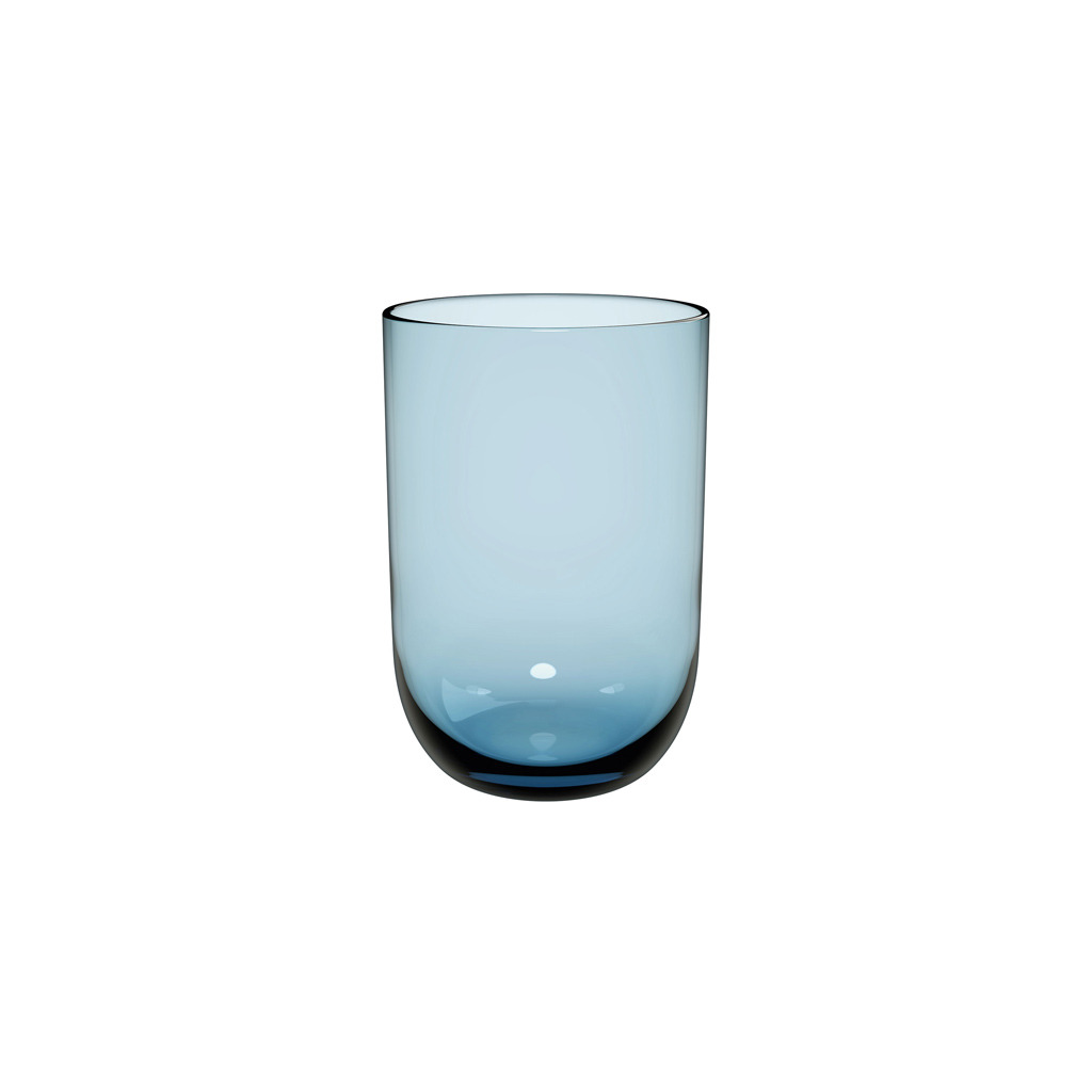 Like Ice - Lot de 2 verres à cocktails, bleu, en verre