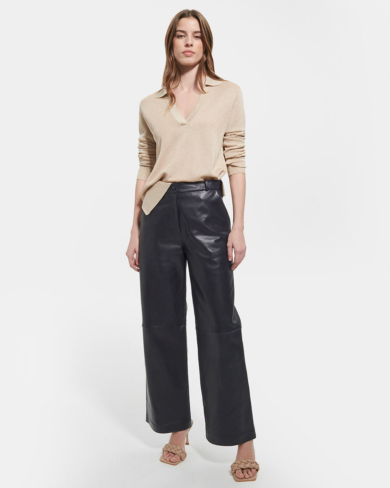 Pull Namba Champagne en Viscose