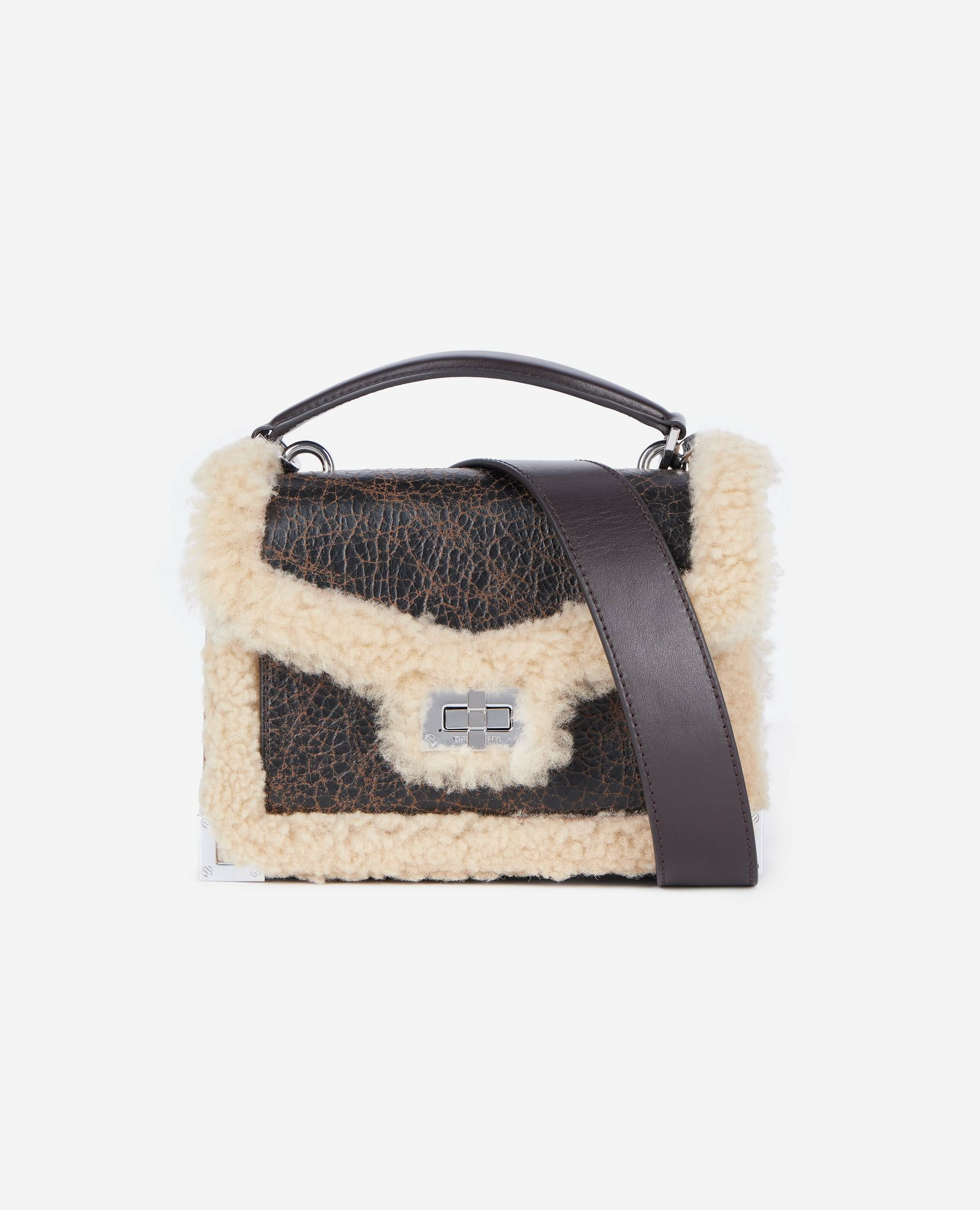 Sac Emily Small En Cuir Marron