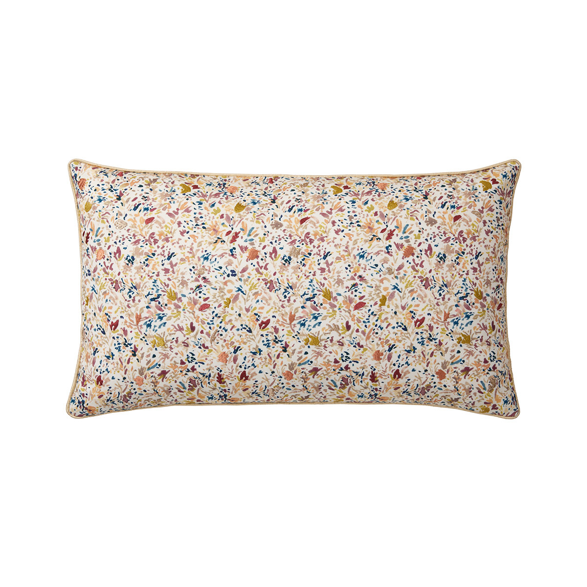 Yves Delorme - Housse de coussin en coton multicouleurs, Fugues