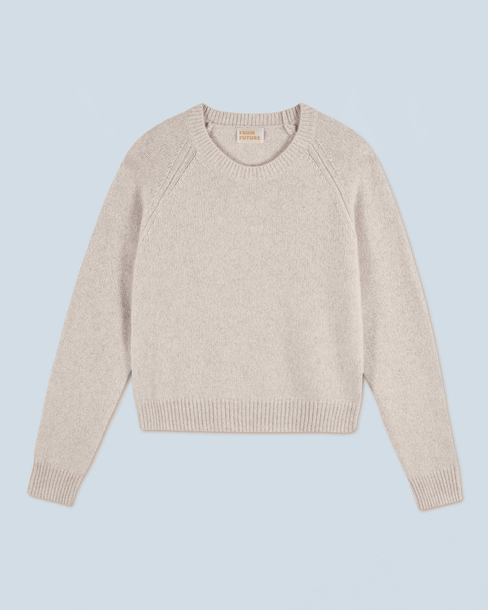 Pull Col Rond Raglan