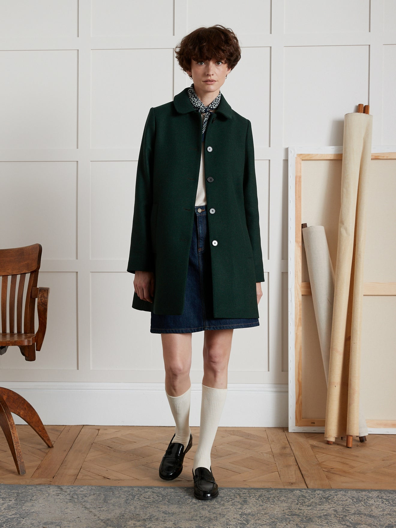 MANTEAU POUPEE WOOL