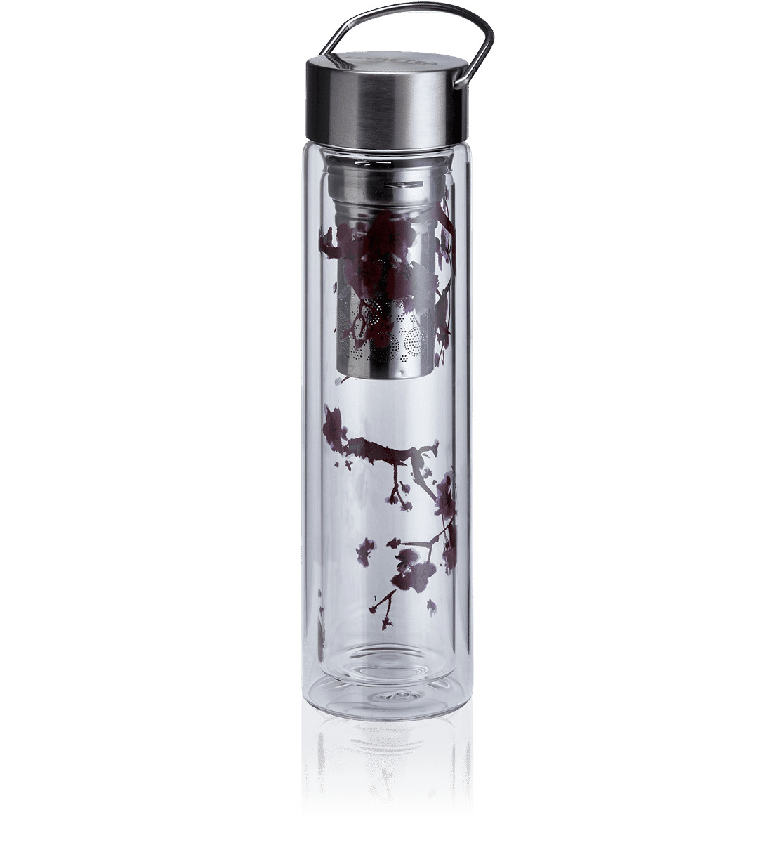 Théière nomade en verre 35Cl double paroi Kyoto avec filtre