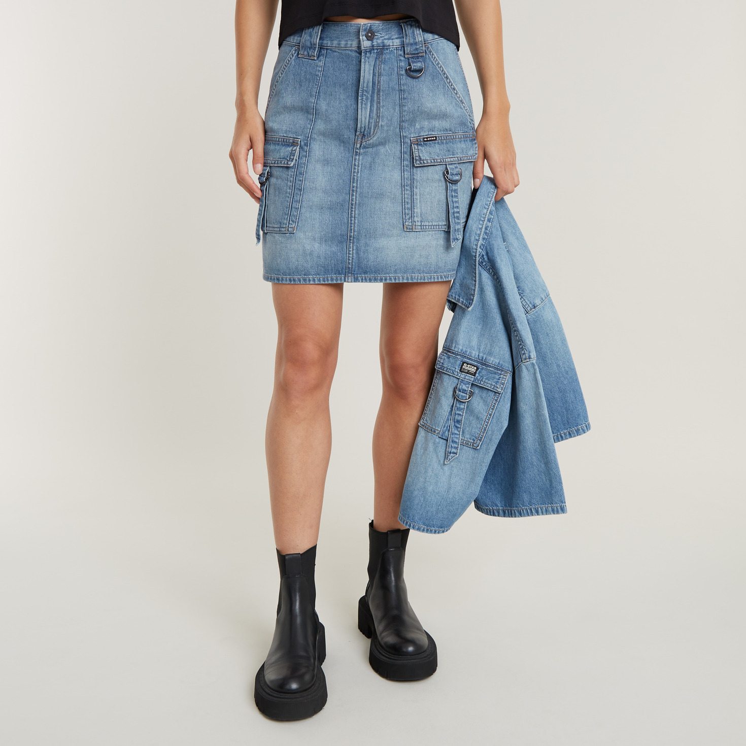 Mini-Jupe Viktoria Utility
