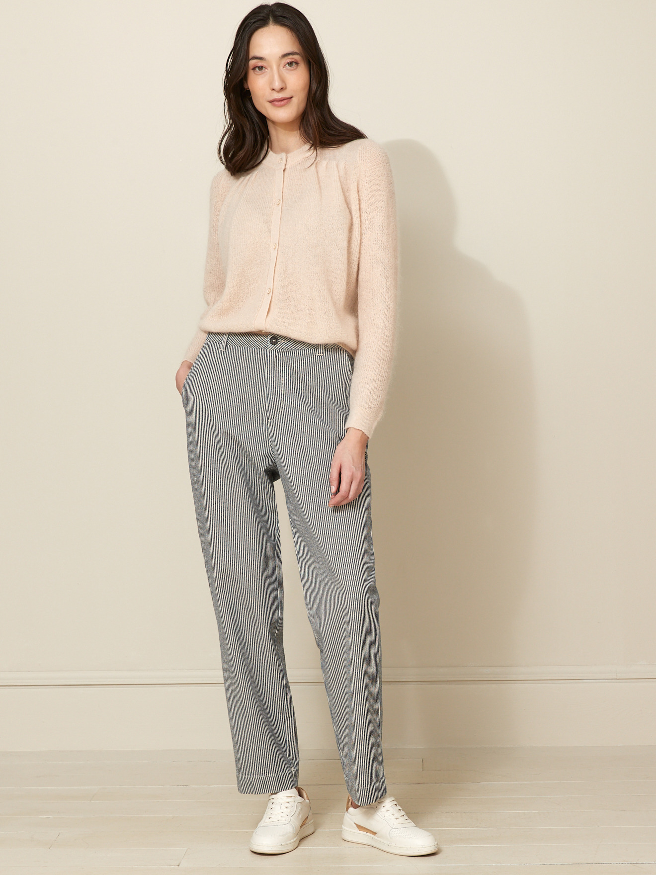 PANTALON RAYE CARGO