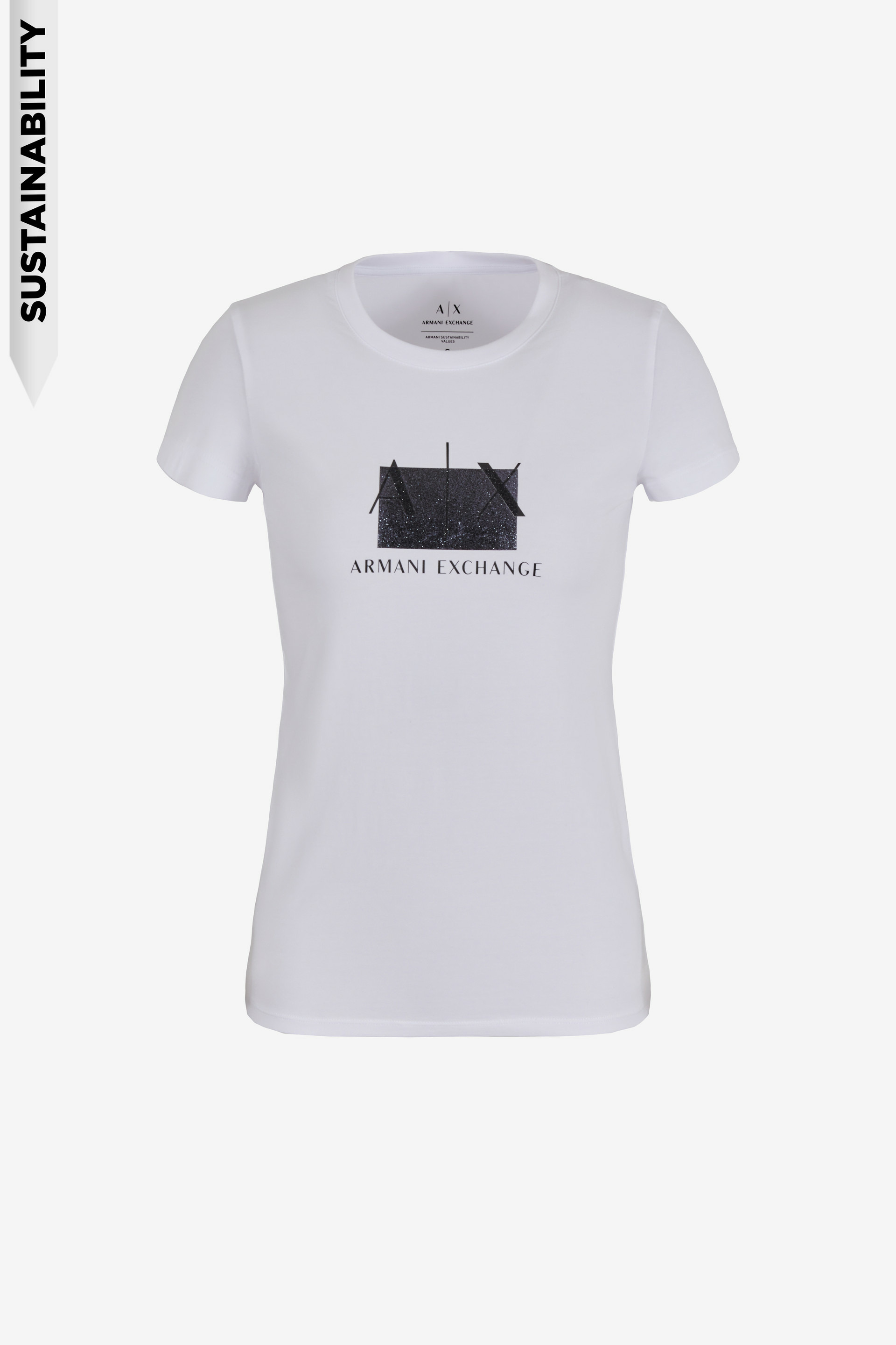T-shirt blanc optique
