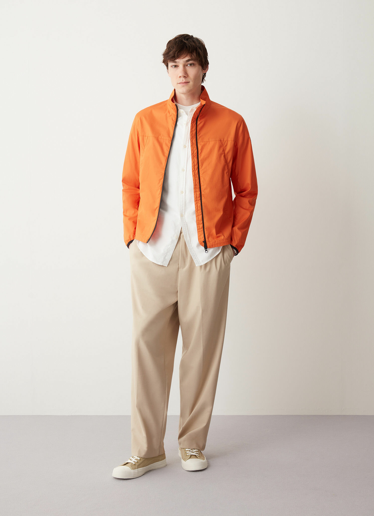 Veste en sergé de coton