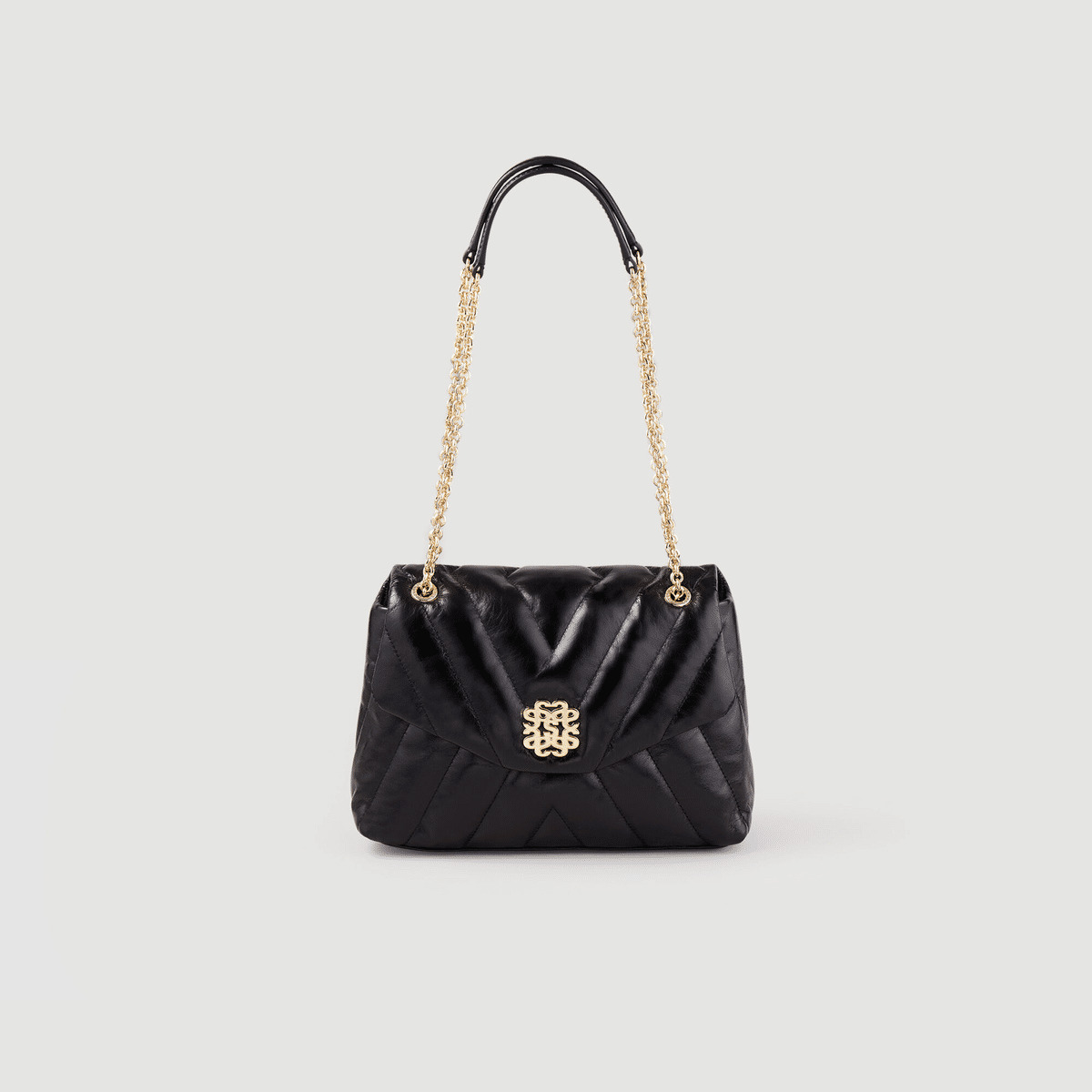 Sac Mila en cuir matelassé