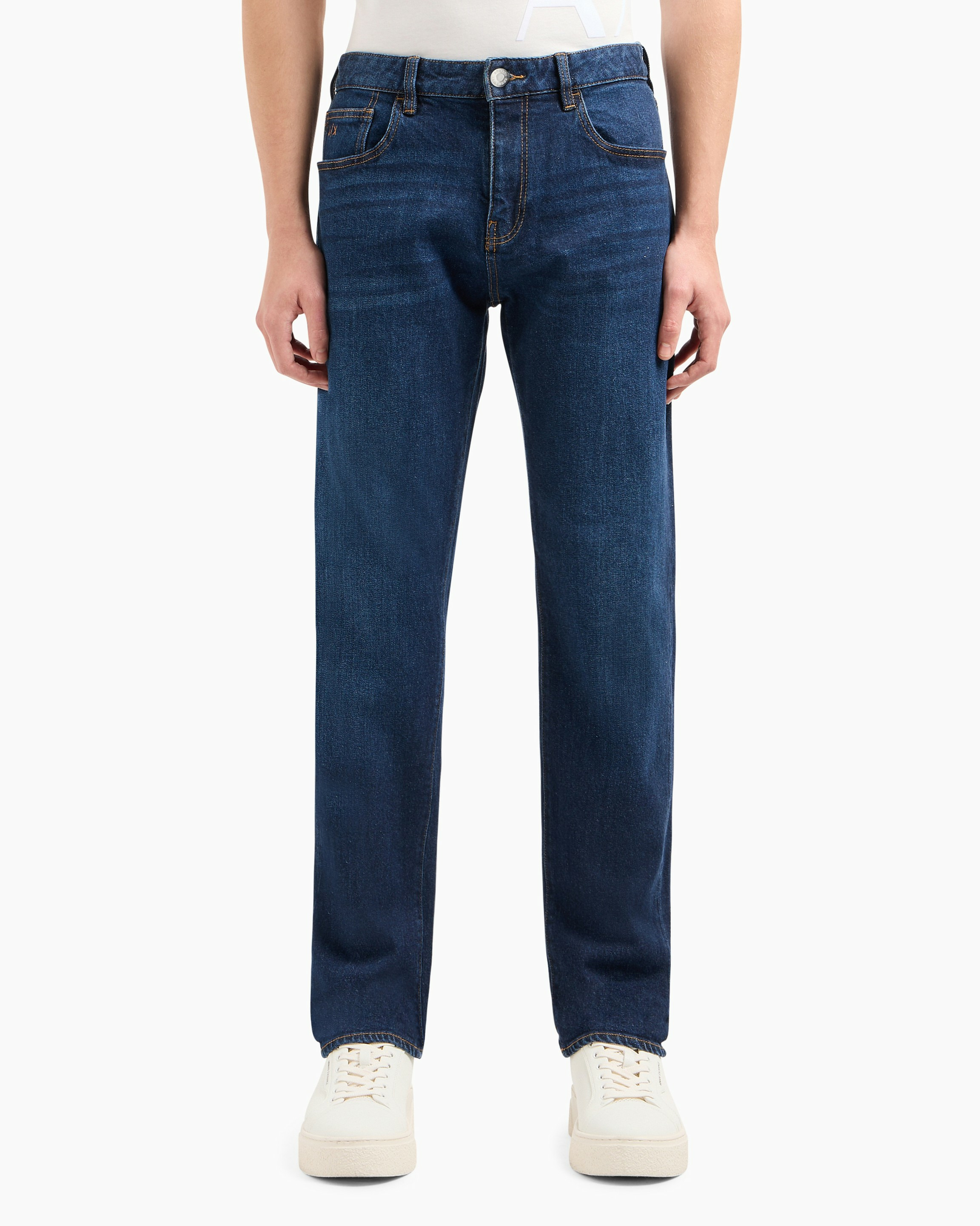 Pantalon 5 poches - denim indigo