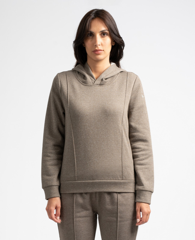 Sweat en molleton à capuche