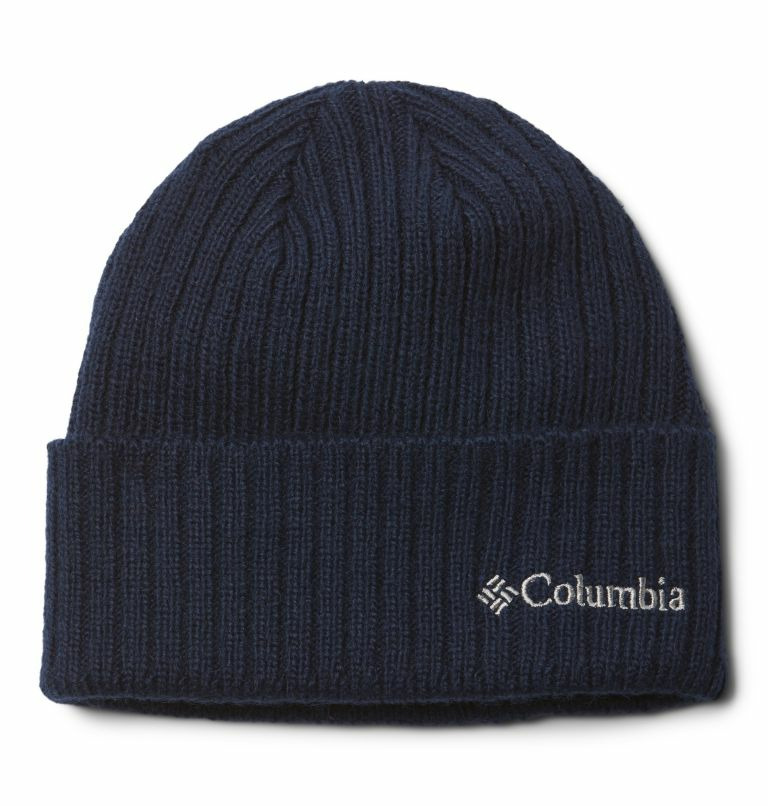 Crackling Logs  Beanie Bleu marine