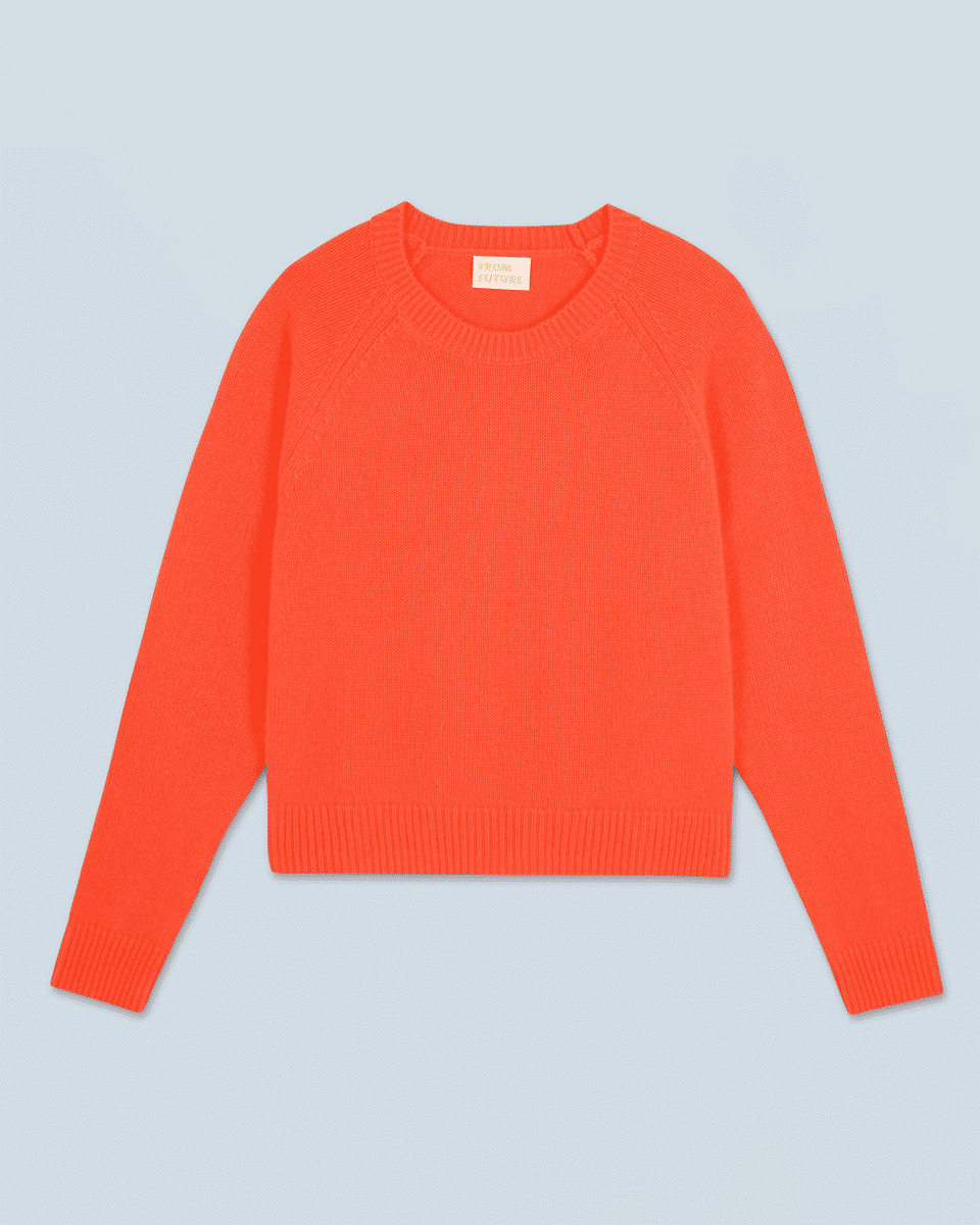 Pull Col Rond Raglan
