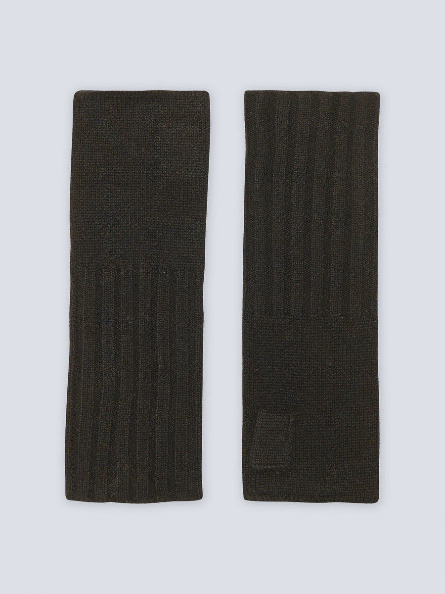 Mitaines cachemire Alexine NOIR