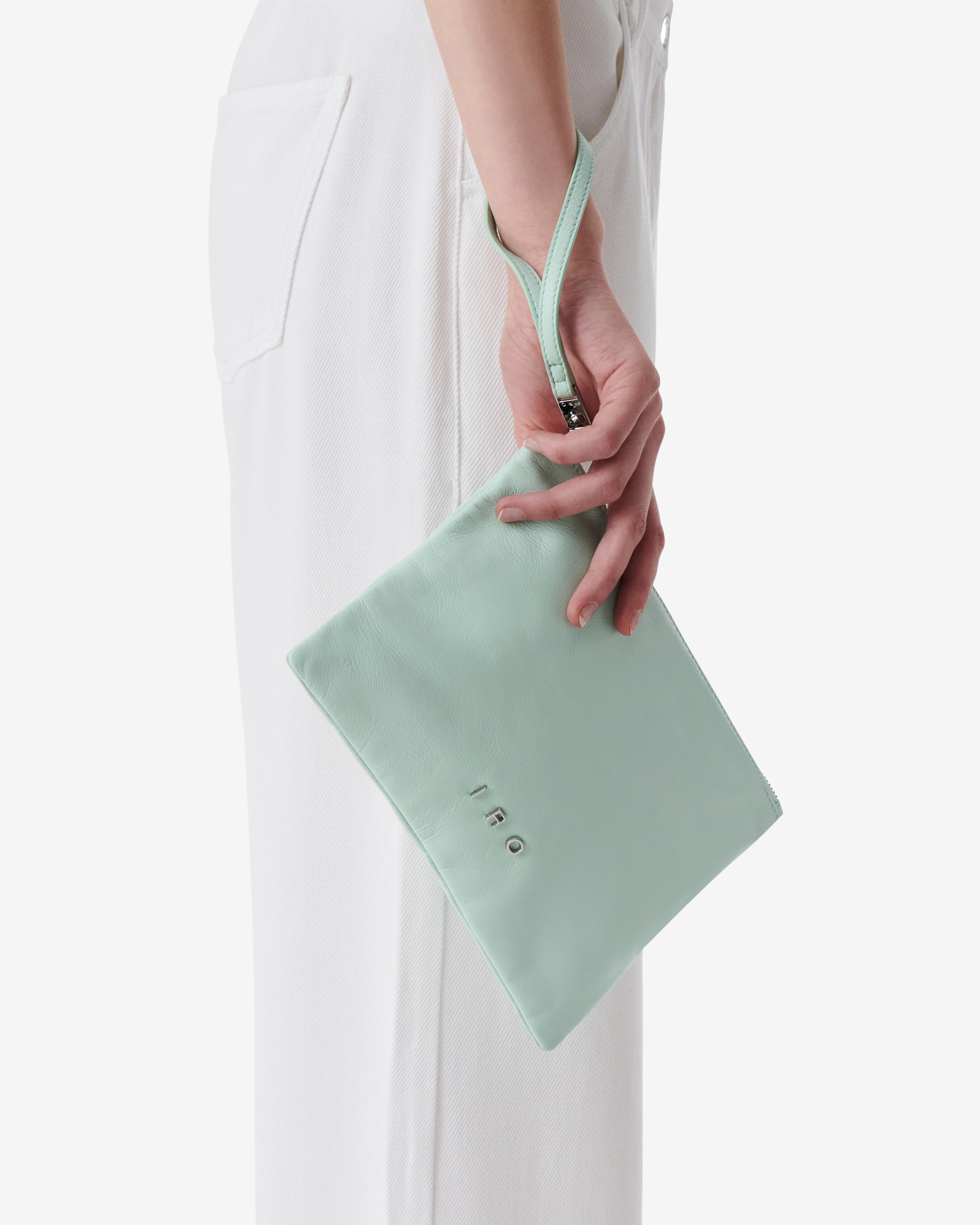 Pochette En Cuir Assink