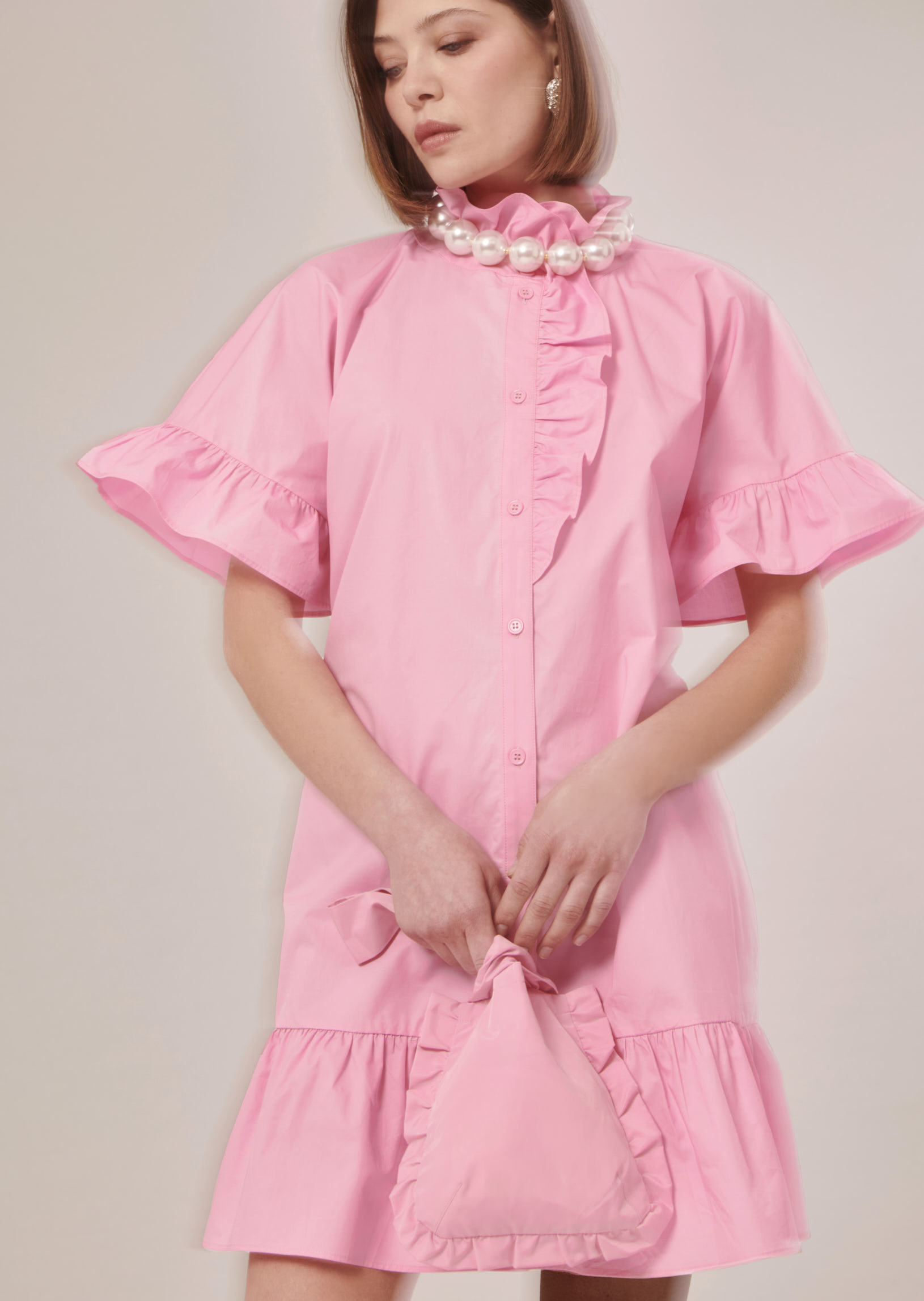 Robe Ripoline-Blush en Coton