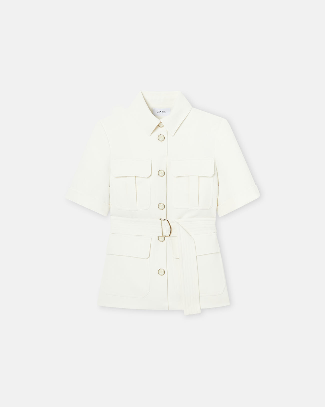 Veste Valka Ecru en Polyester
