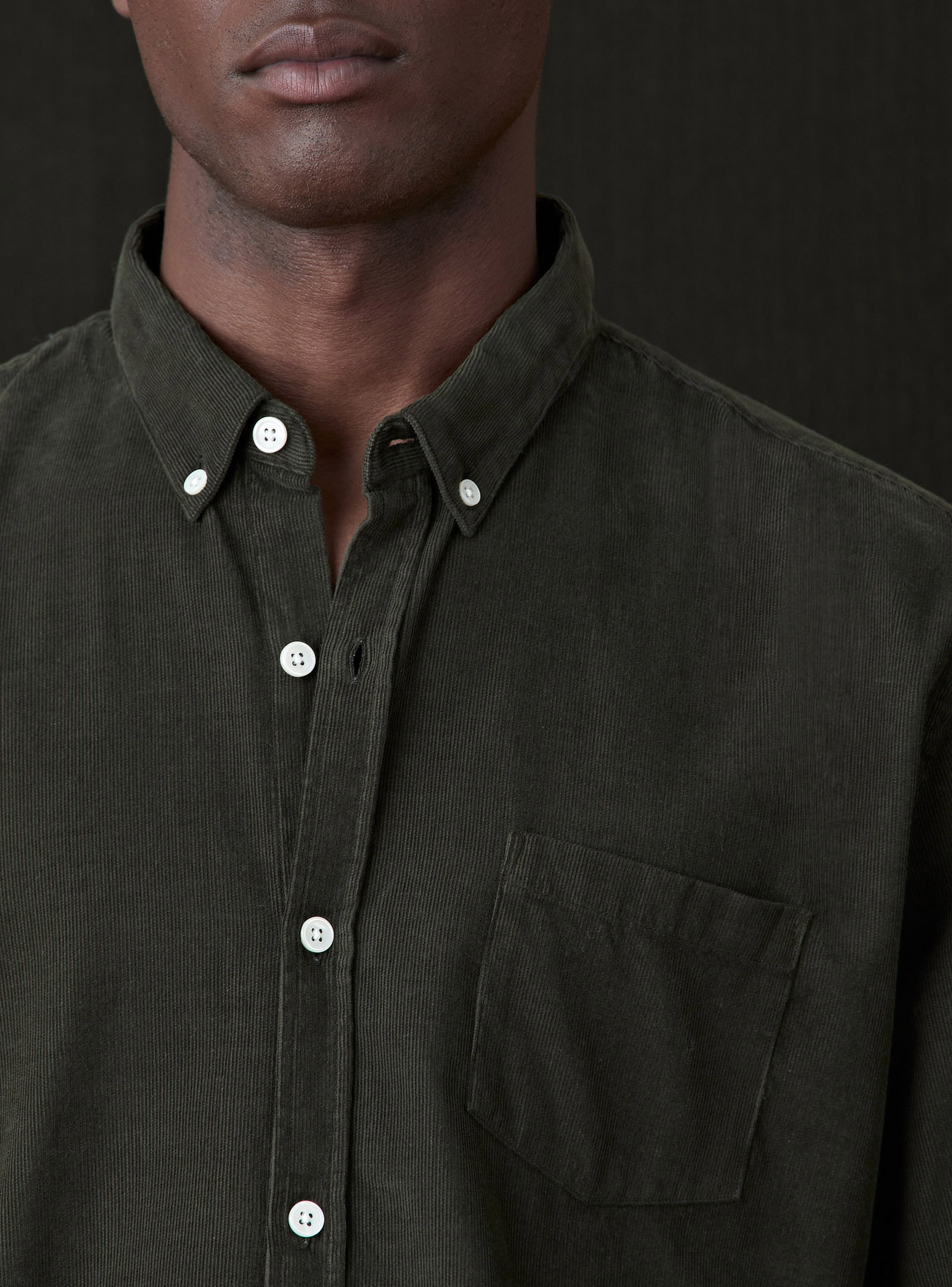 Chemise en velours Tribeca Conifer