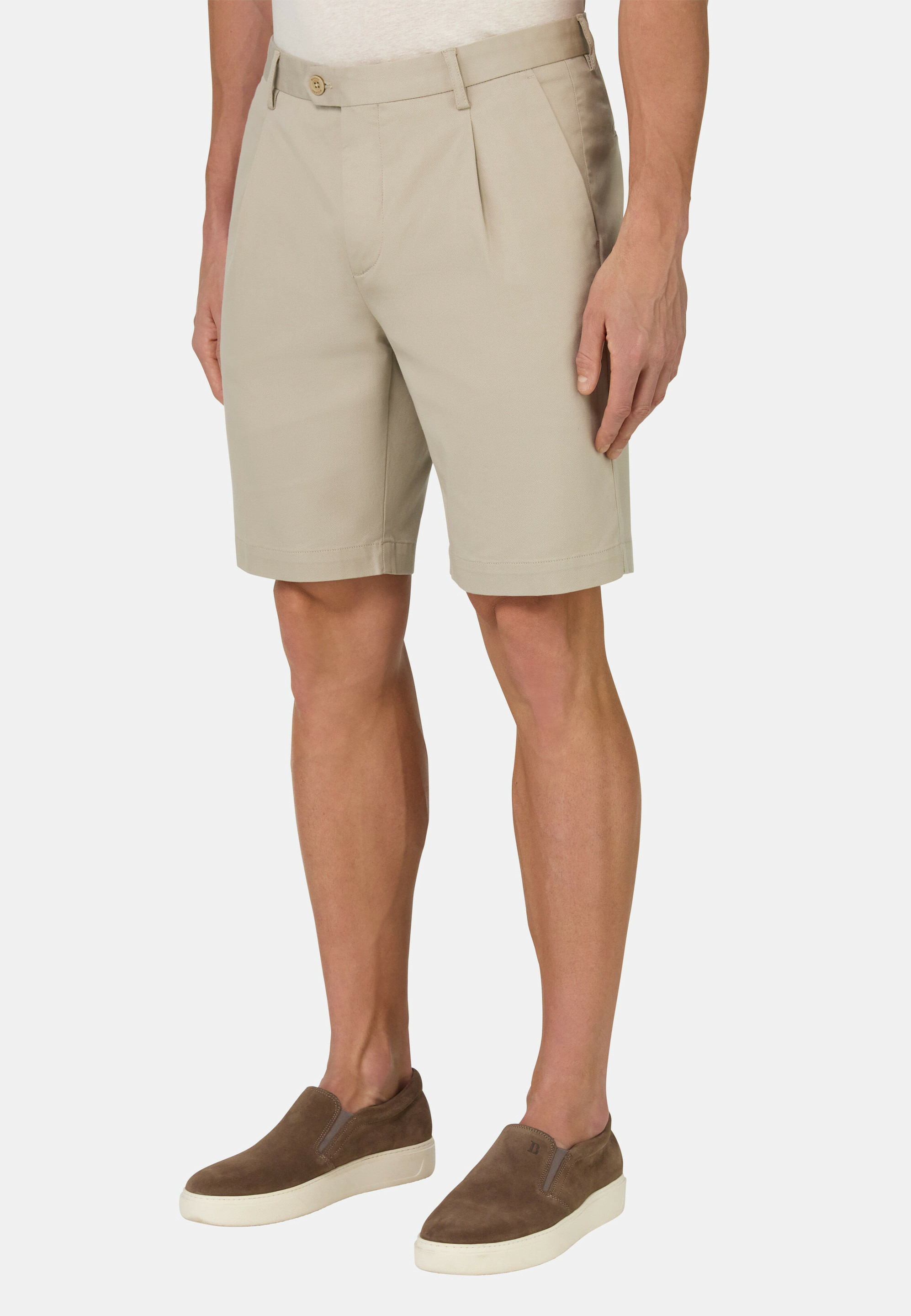 Bermuda En Coton Tencel Extensible
