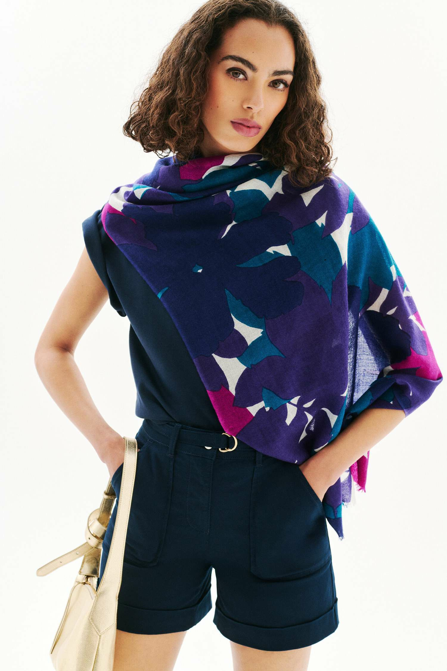 Foulard lauriane 100% laine