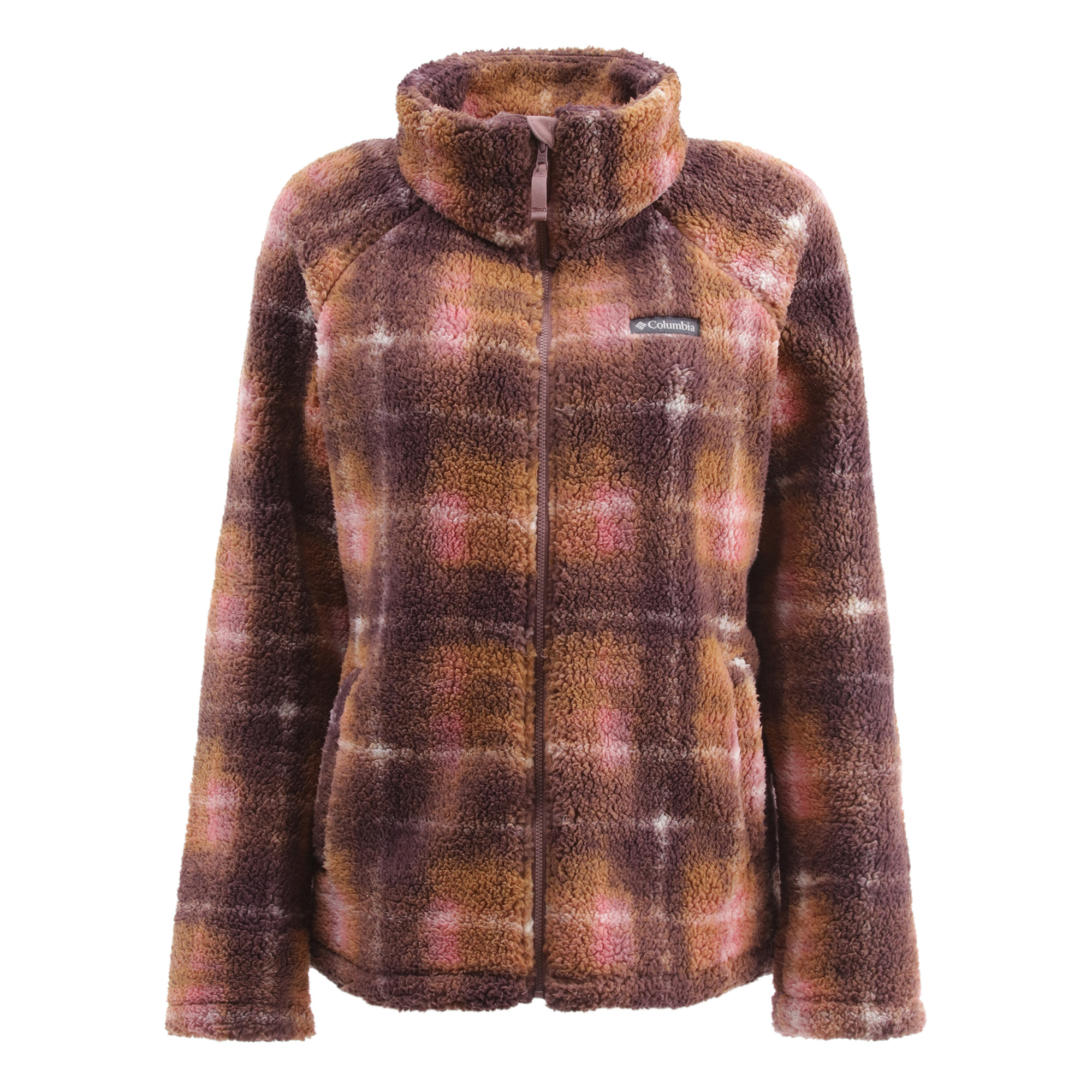 W BIG TIMBER PEAK FS PRINTED SHERPA FZ Rose