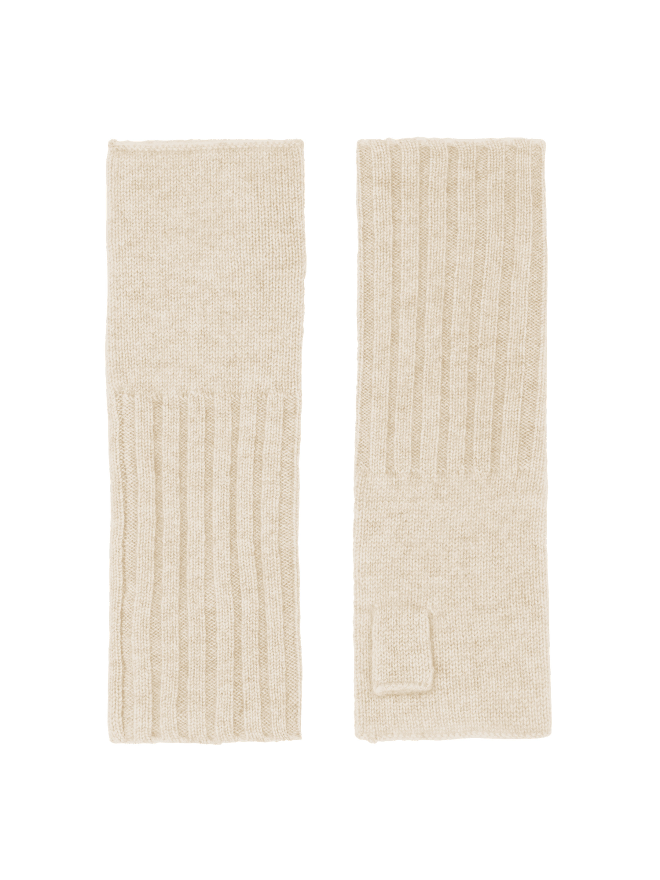 Mitaine cachemire BEIGE_CHINE