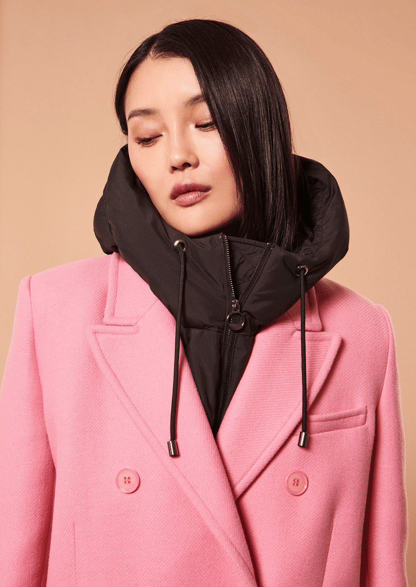 Capuche Daria-Noir en Polyester