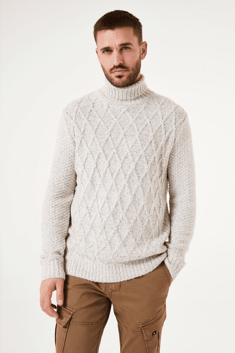 Men Sweater Gray