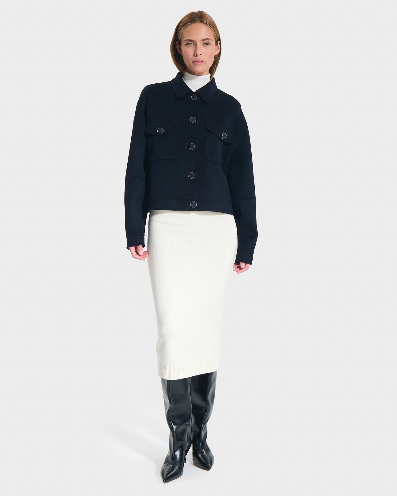 Veste Melania Nocturne en Laine