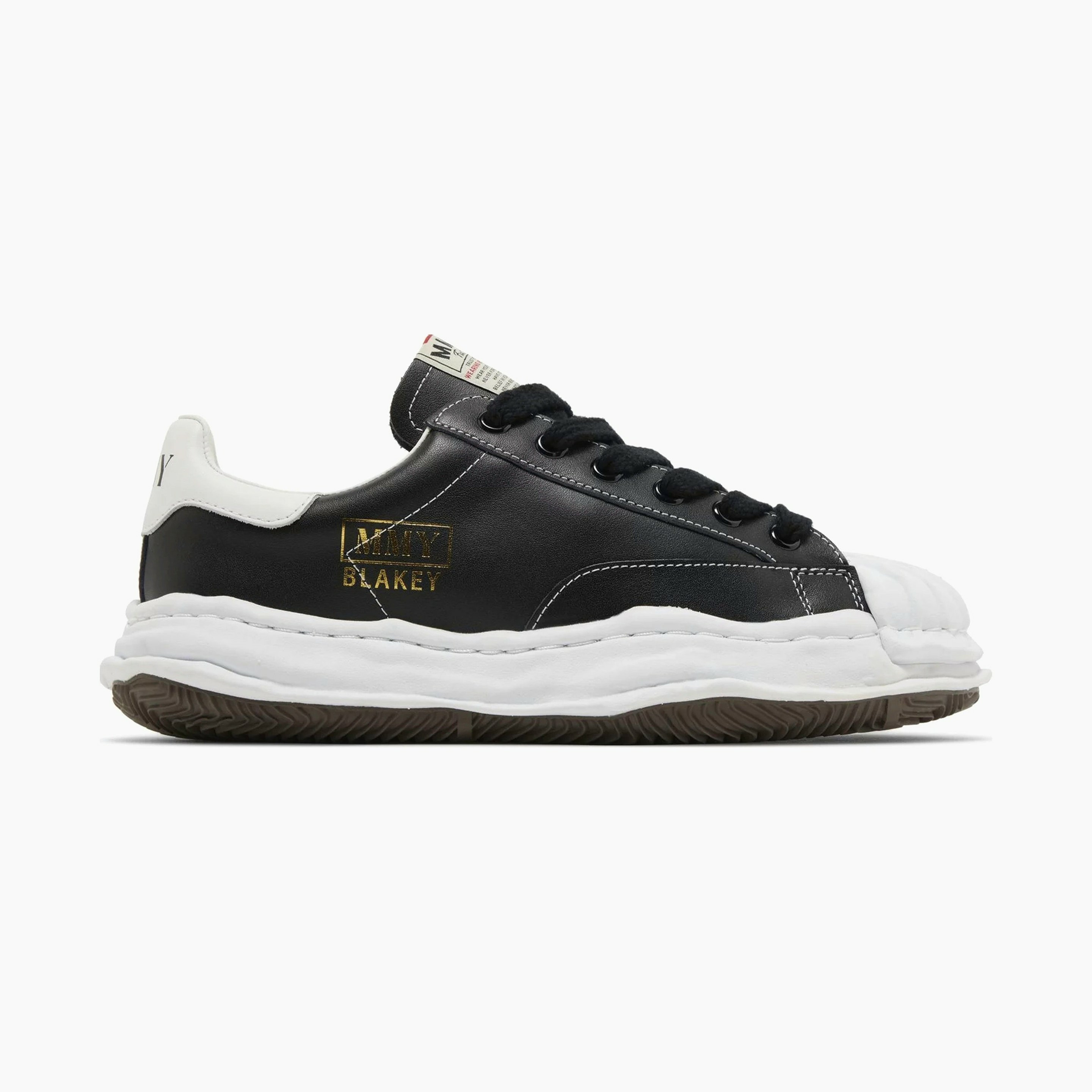 Maison Mihara Blakey OG Sole Leather Low Black