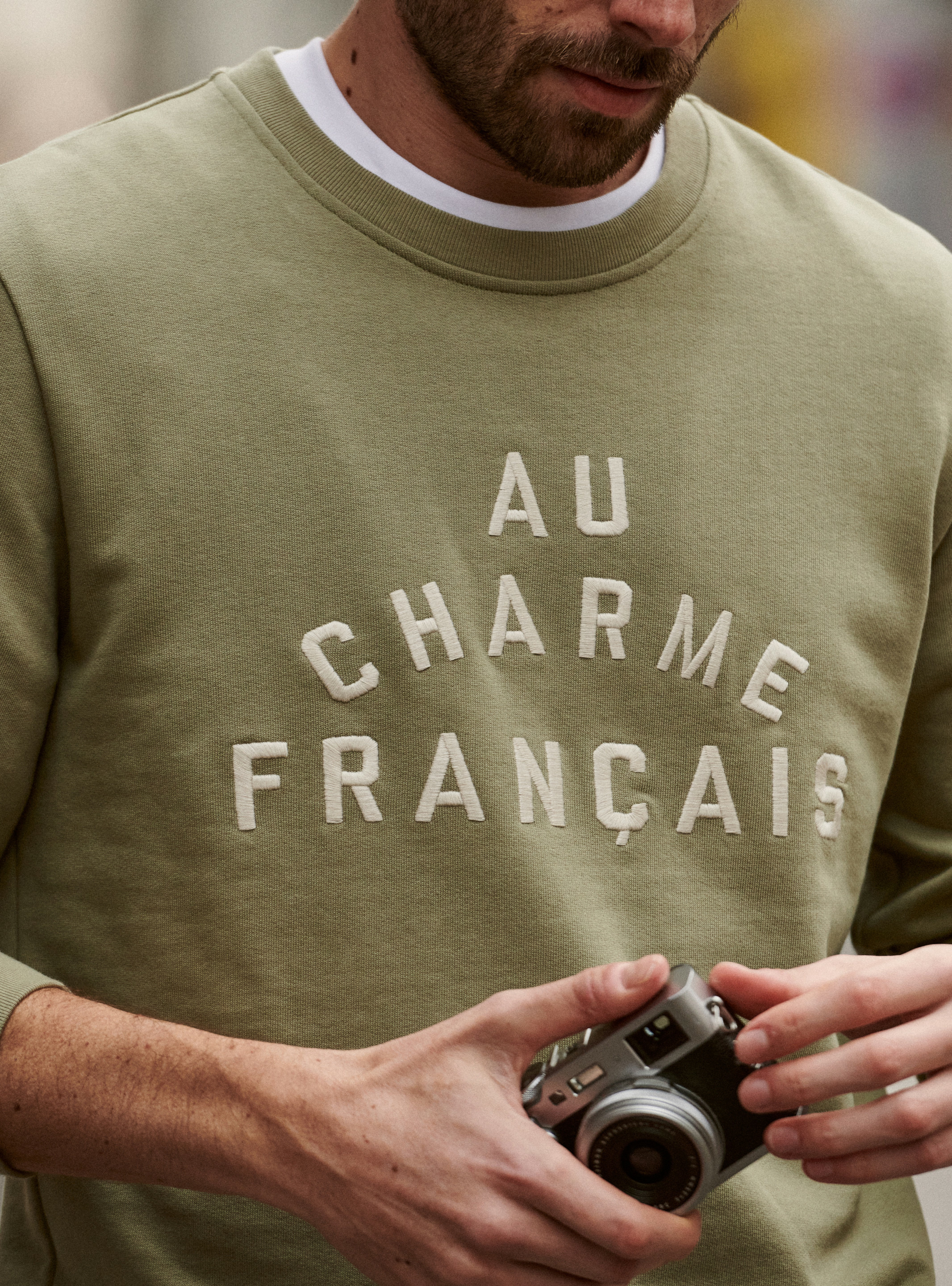 Sweat Legend Amande Ecru